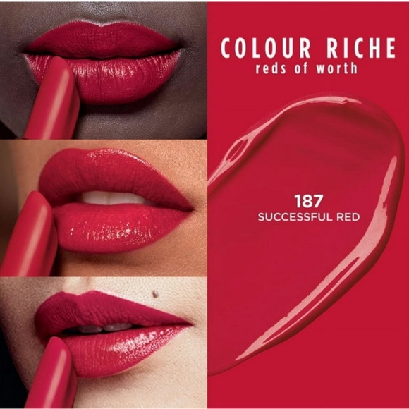 L'Oreal Other - L'Oreal Paris Colour Riche Lipstick Successful Red 187 Satin Finish